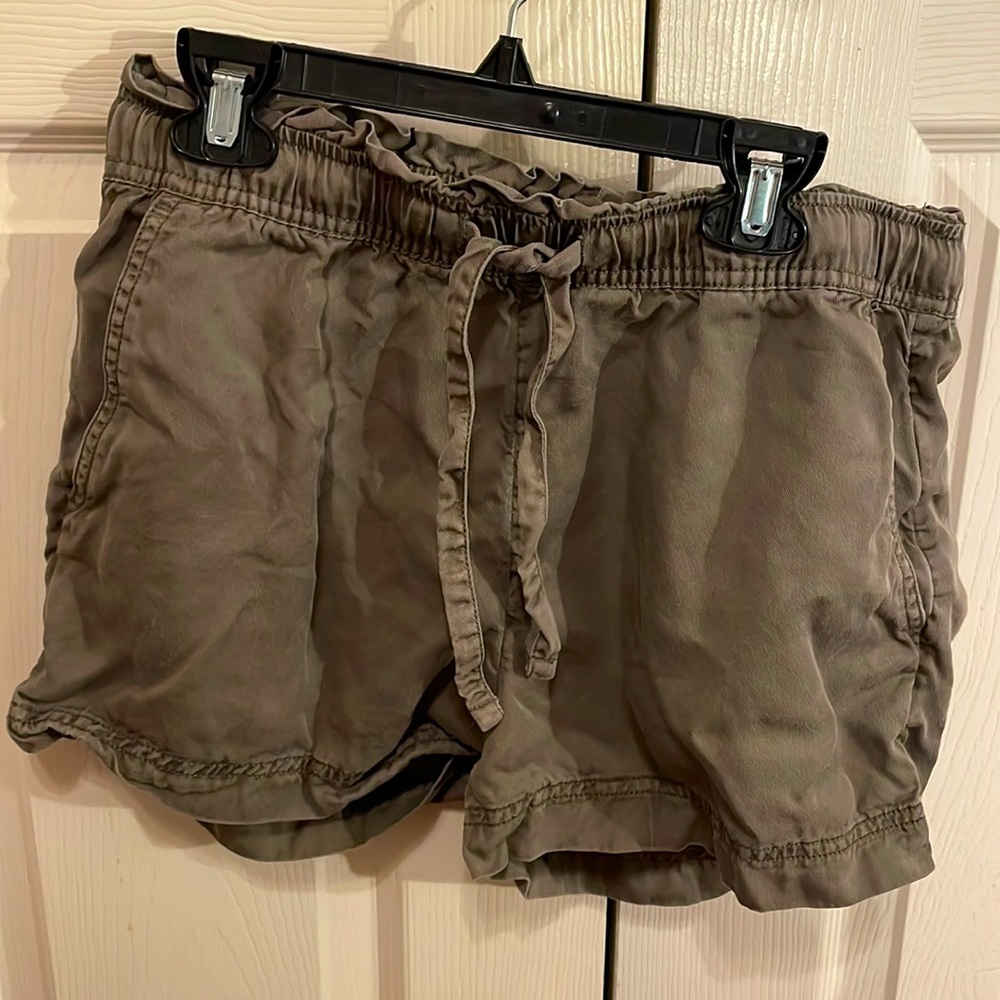 Womens Green Shorts